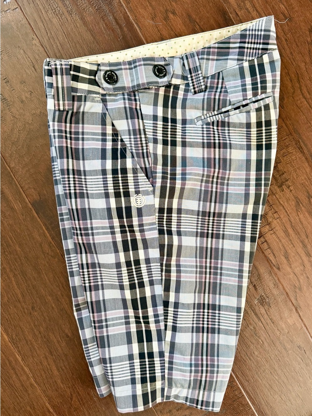 Element Women’s Plaid Chinos — Gray, Purple , Black